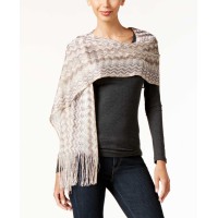 INC International Concepts Women’s Metallic Zig Zag Scarves