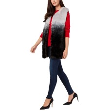 INC International Concepts Women's Ombré Faux-Fur Vests