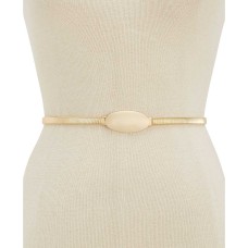 INC International Concepts Women’s Oval Chain Stretch Belt
