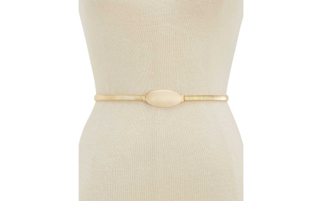  Women’s Oval Chain Stretch Belt