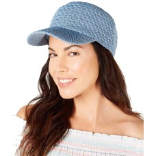 INC International Concepts Womens Packable Baseball Cap (Blue)