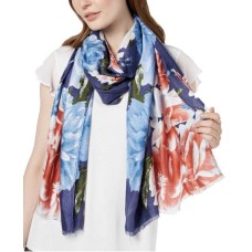 INC International Concepts Women's Painted Dusk Floral Wrap & Scarves