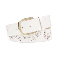 INC International Concepts Women's Perforated Flowers Butterfly Belt