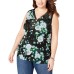  Womens Plus Size Double-Layer V-Neck Blouse Tops