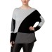  Women's Plus Size Long-Sleeve High-Low Sweaters