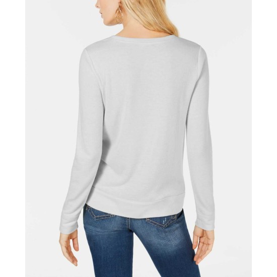  Women’s Plus Size Pleat-Front Sweaters
