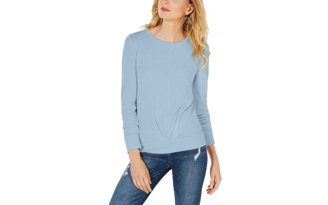  Women’s Plus Size Pleat-Front Sweaters