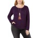  Women’s Plus Size Ribbed Shirttail Pullover Blouse Tops