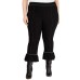  Women's Plus Size Stitch Bell-Hem Pants
