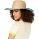  Women's Pop Fray Edge Floppy Sun Hats