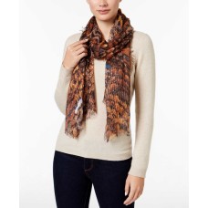 INC International Concepts Women’s Printed Peacock Wrap/scarf One Size