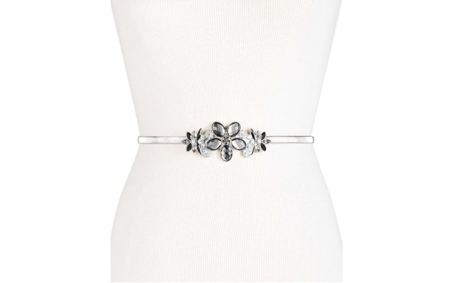  Women's Rhinestone Plaque Belts