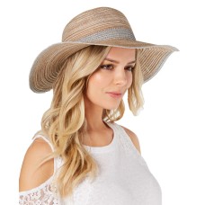 INC International Concepts Women’s Shimmer Packable Floppy Hats, Beige