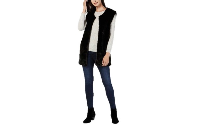  Women's Soft Faux-Fur Vests