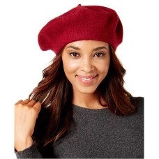 INC International Concepts Women's Solid Wool Berets