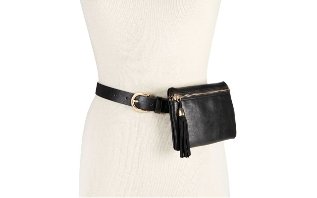  Women’s Tassel Zip Fanny Pack Belt Bags
