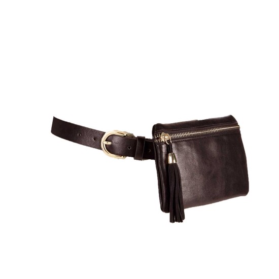  Women’s Tassel Zip Fanny Pack Belt Bags