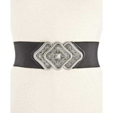 INC International Concepts Women's Trio Interlock Stretch Belt