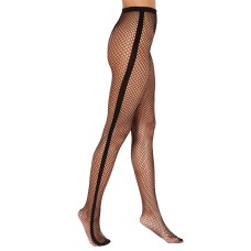 INC International Concepts Women's Tuxedo Fishnet Tights