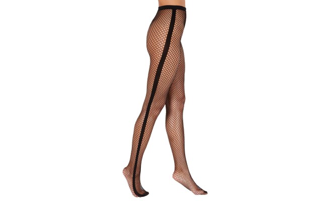  Women's Tuxedo Fishnet Tights