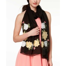 INC International Concepts Womne's Flower Vine Embroidered Scarves