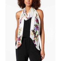INC International Concepts Womne's Iris Bias Scarves, Natural/Multi