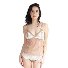 Inspire Psyche Terry Women's Built-In Plus Size Bralette Camisole