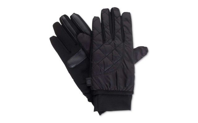  Men’s Quilted Thermal Stretch Smart Touch Winter Gloves
