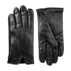 Isotoner Signature Men’s Luggage SmarTouch Stretch Perforated Leather Gloves