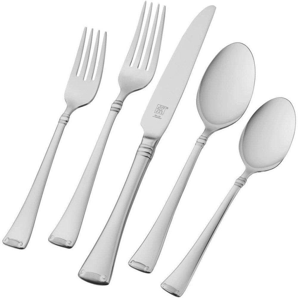 Zwilling J.A. Henckels Angelico Flatware Set (5 Piece, Silver)