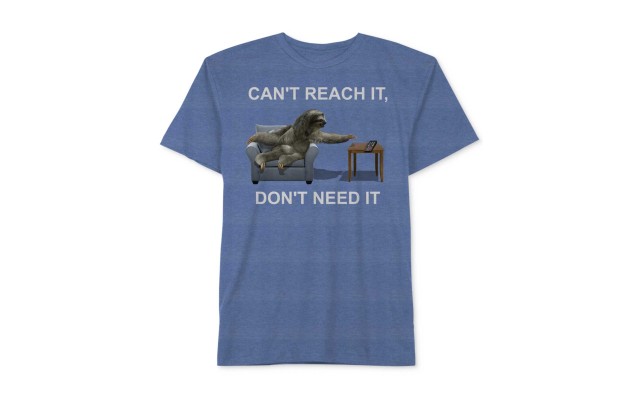  Graphic-Print T-Shirt, Big Boys (Blue, Small)