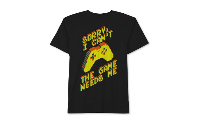  Pixel Gamer Graphic-Print Cotton T-Shirt, Big Boys