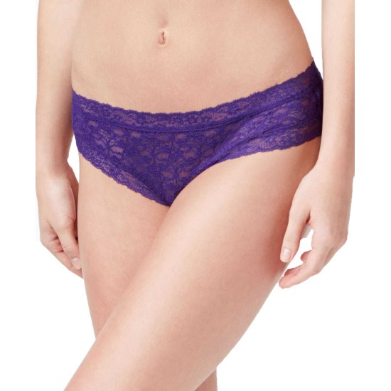  by fer Moore Cheeky Lace Hipster (Bright Purple, M)