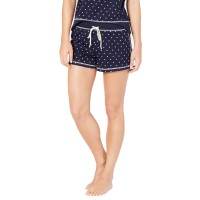 Jenni by Jennifer Moore Printed Pajama Shorts (Navy, S)