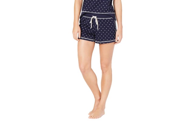  by fer Moore Printed Pajama Shorts (Navy, S)