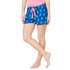 Jenni Printed Ruffle-trim Boxer Short (Summer Cactus, XXL)