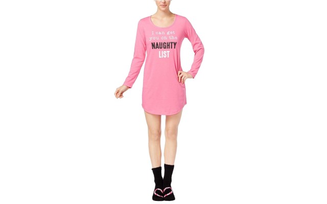  Women's by fer Moore Graphic Sleepshirt and Socks Sets