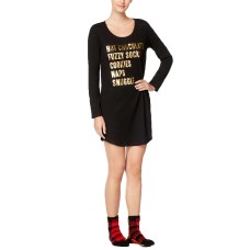 Jenni Women's by Jennifer Moore Graphic Sleepshirt and Socks Sets