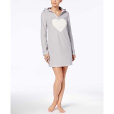 Jenni Women's by Jennifer Moore Hooded Fleece Sleepshirts