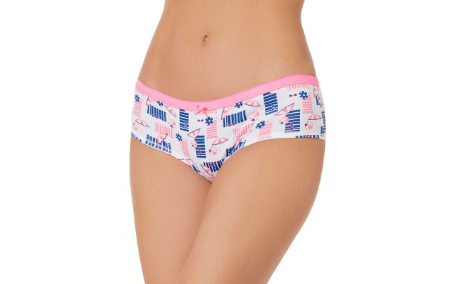  Women's by fer Moore Printed Hipster Panty