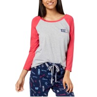 Jenni Women's Raglan-Sleeve Graphic Pajama Tops