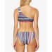  Strappy Bottoms Women’s Swimsuit (Striped, S)