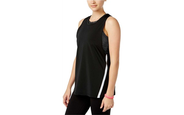  The Warm Up Juniors’ Layered Sports Bra Tank Tops