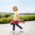  Saturn Folding 3-Wheel Kick Scooter with Light-Up Stem & Deck, Lean-to-Steer Design with Sturdy Wide Deck & Adjustable Height, for Kids 3 & Up