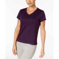 Jockey Women’s Sleepwear Short Sleeve Tee (Eggplant, S)