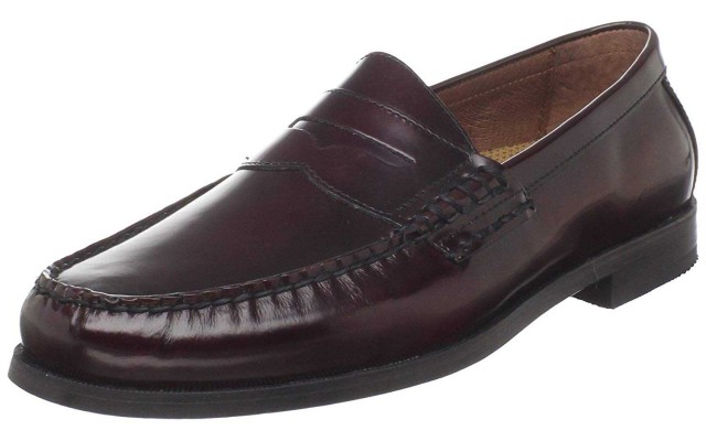 Men’s Pannell Penny Loafer (Burgundy Brushed Calfskin,8 M US)