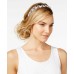 Rhinestone and Petal Halo (Silver)