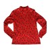  Women's Petite Printed Short-Sleeve Blouse Pullover Shirt Tops