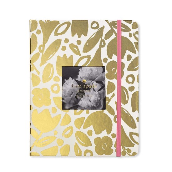 Kate Spade Large Agenda In Golden Floral 2018/19 Planner