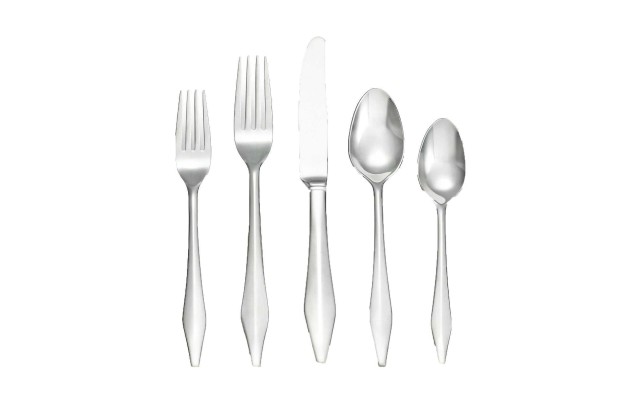  Castle Peak 5 Piece Place Setting, Silver